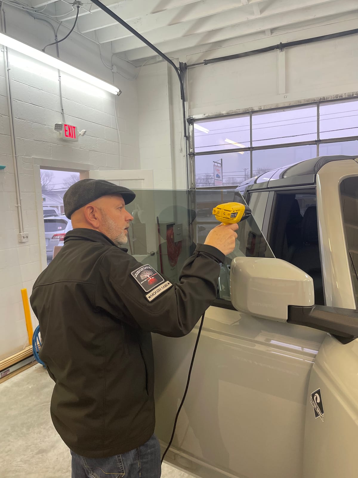 Window tint installation